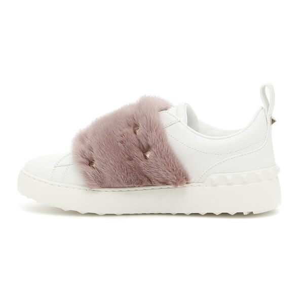 19AW ヴァレンティノ(ヴァレンティノスーパーコピー) ミンクファー スニーカー Sneakers